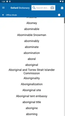 Oxford Dictionary android App screenshot 3
